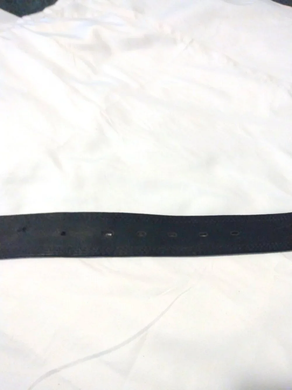 Carhartt Black Leather Belt Size 53 Workwear Utility Classic Rugged Minimalist
